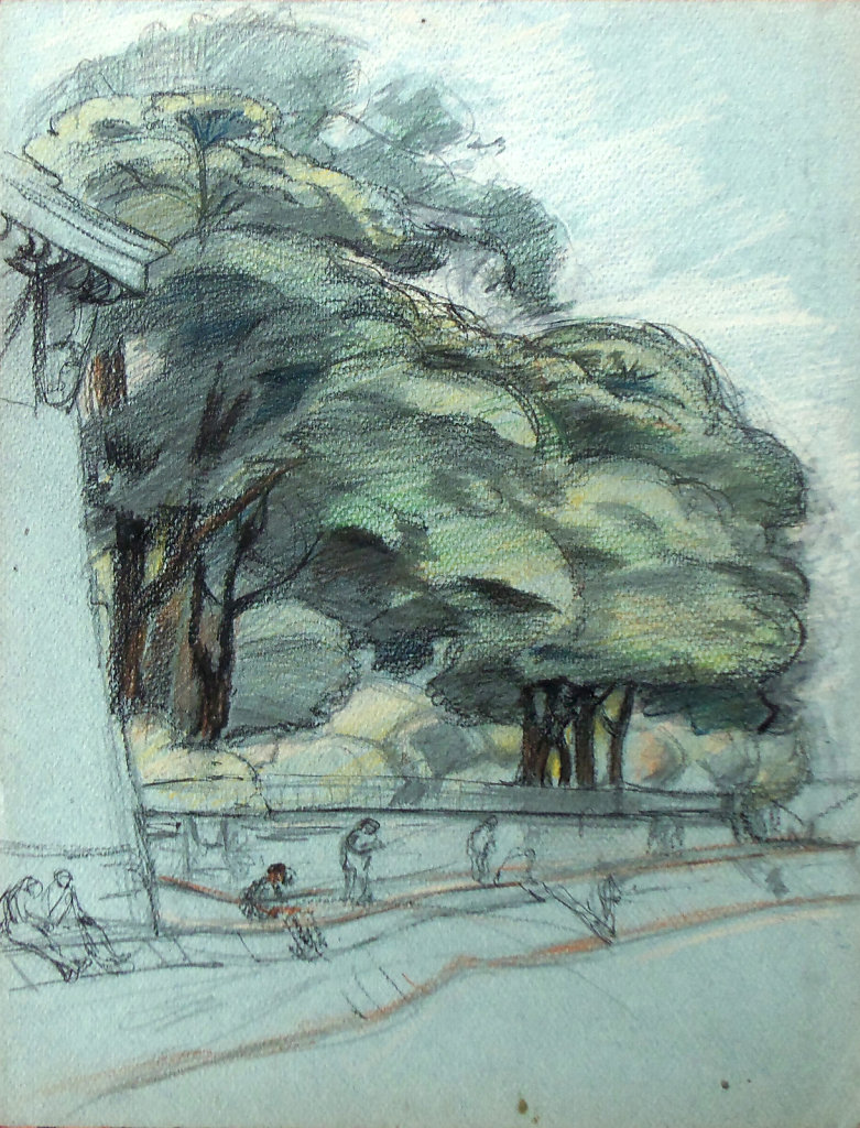 quai de Seine en face du Louvre