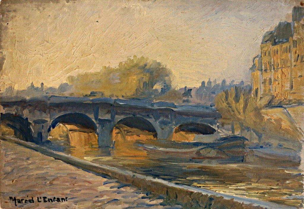 Le Pont Neuf (vers la statue d'Henri IV)