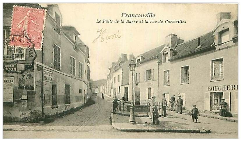 Franconville-puits-de-la-barre-et-la-rue-de-cormeilles.JPG