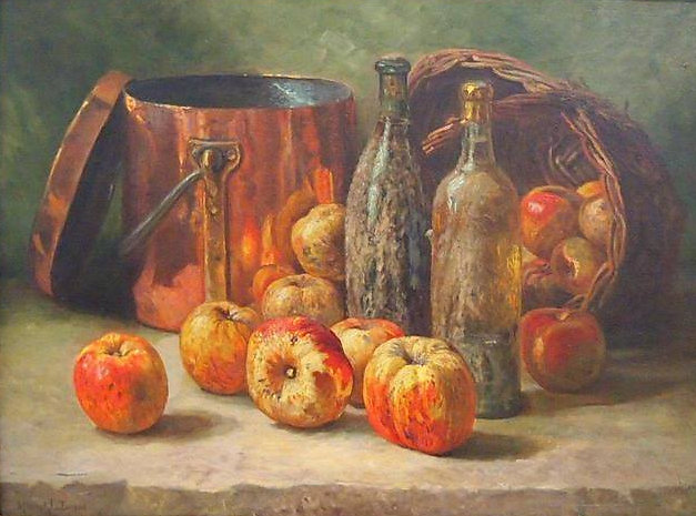 m-lenfant-nature-morte-aux-pommes-cuivre-bouteilles-et-panier.jpg