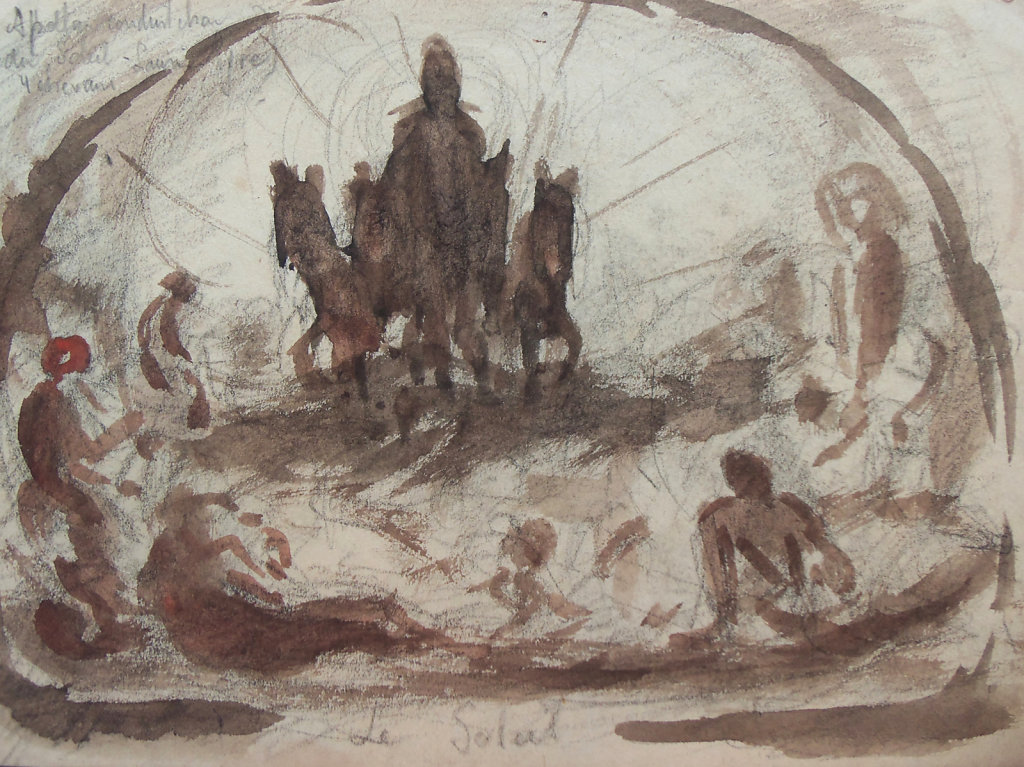 Esquisse pour "Le Soleil"