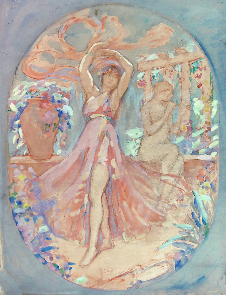 Médaillon, le Printemps